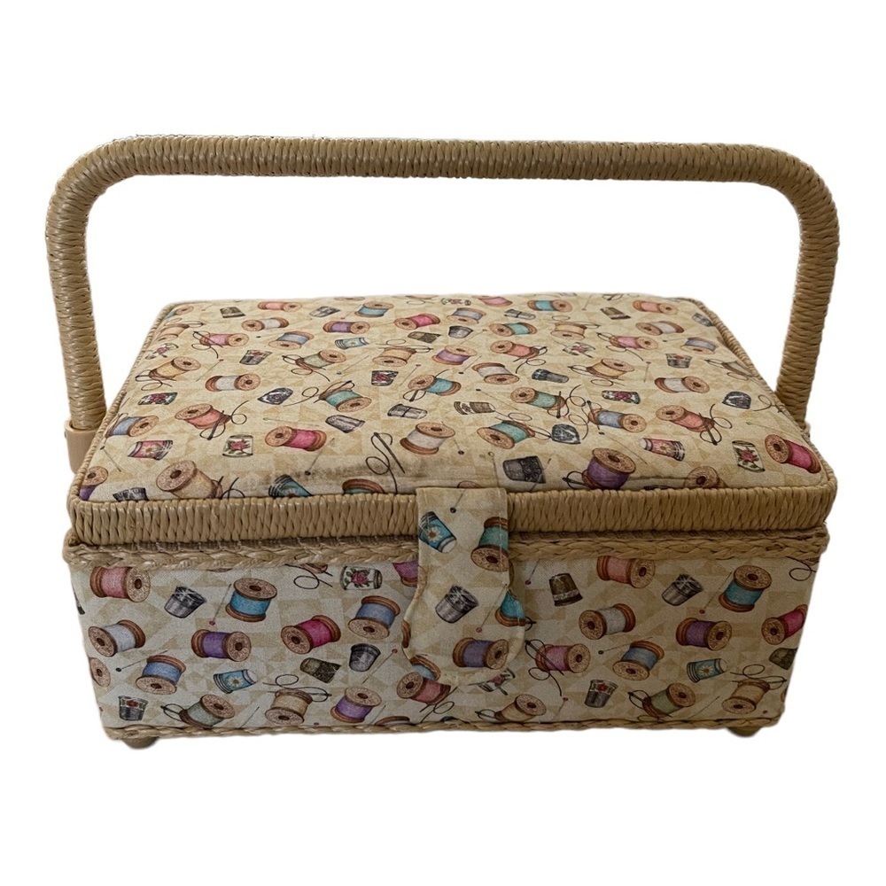 Small Sewing Thread Mending Padded Box